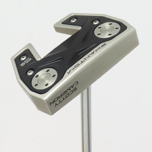 推桿 - 【中古】スコッティキャメロン　ファントム X　22 ファントム X 5S パター スチールシャフト　【34】シャフト：スチールシャフトCランク　フレックス計測項目外　男性用 メンズ用　右用