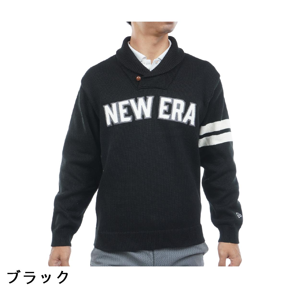 ニューエラ　NEW ERA GOLF　GF ショールカラーセーター