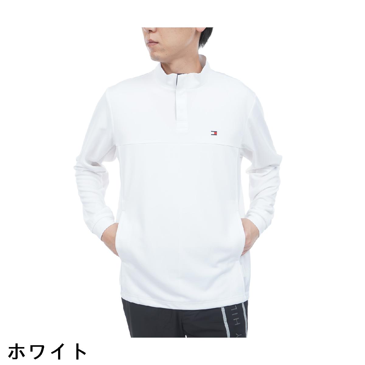 トミー ヒルフィガー ゴルフ　TOMMY HILFIGER GOLF　ハイブリッド スタンド長袖シャツ