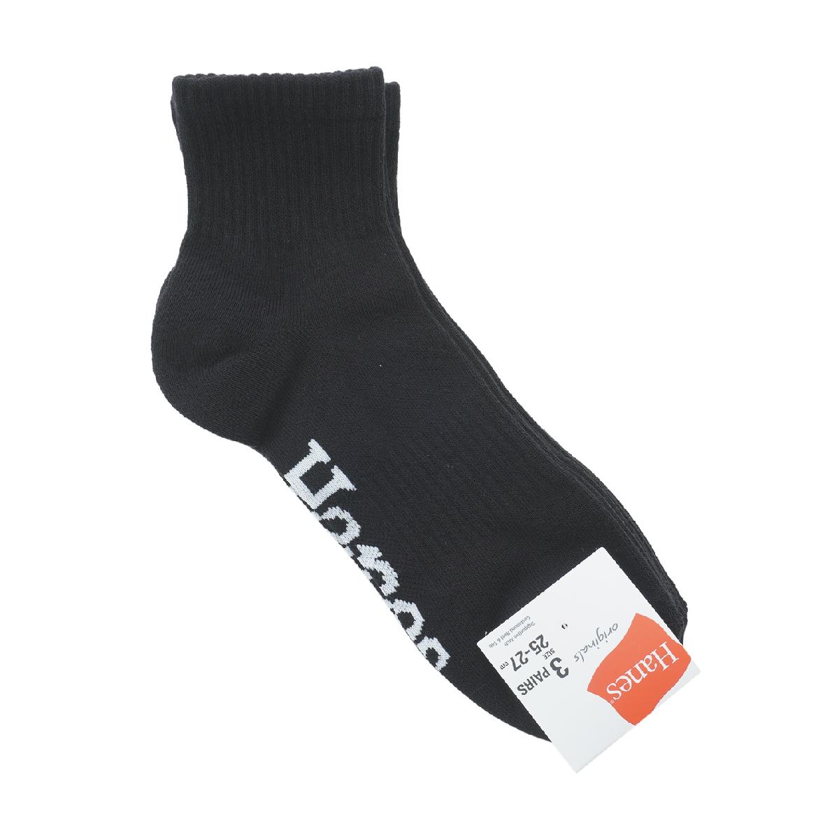 チャンピオン Champion クォーターレングスソックス 3足セット