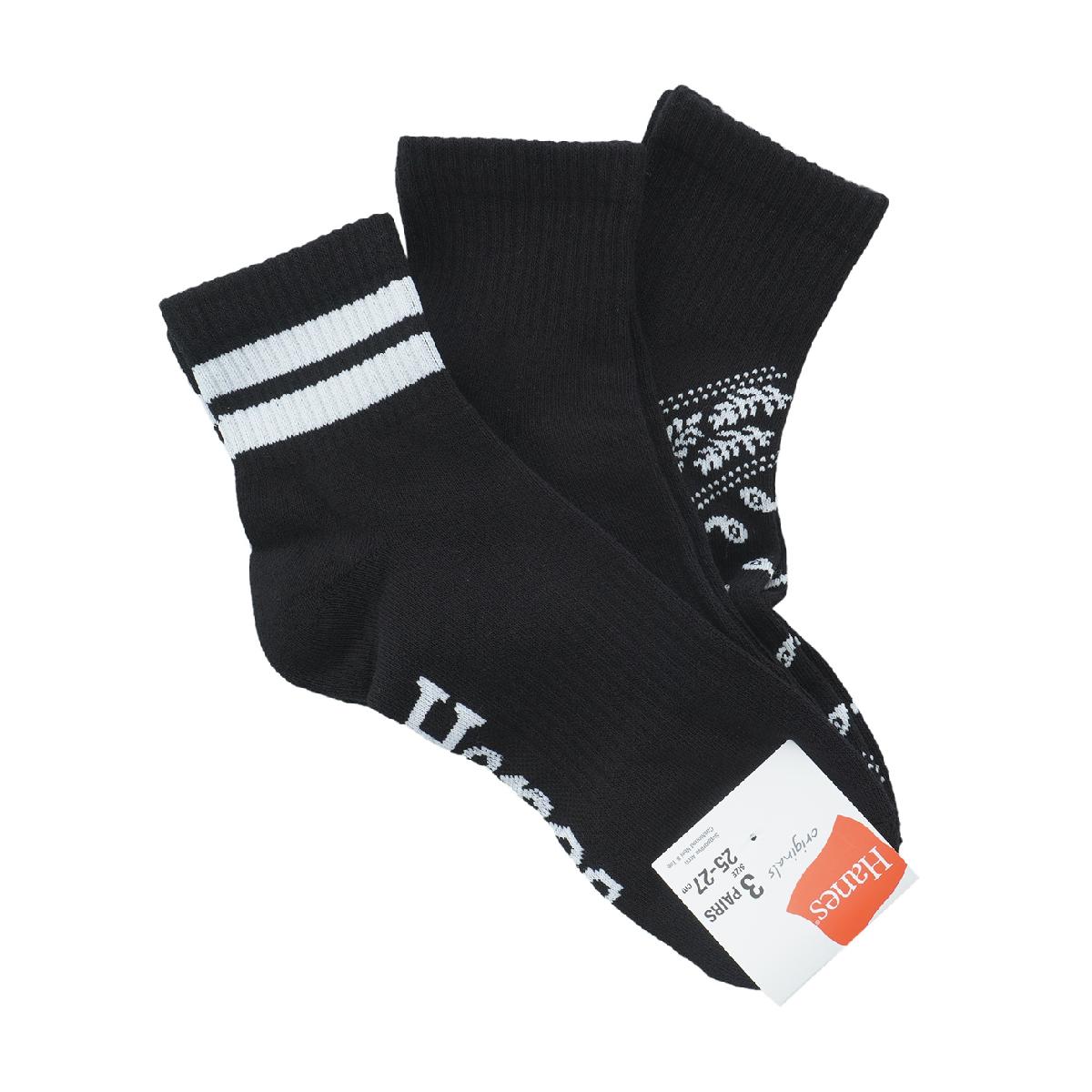 チャンピオン Champion クォーターレングスソックス 3足セット