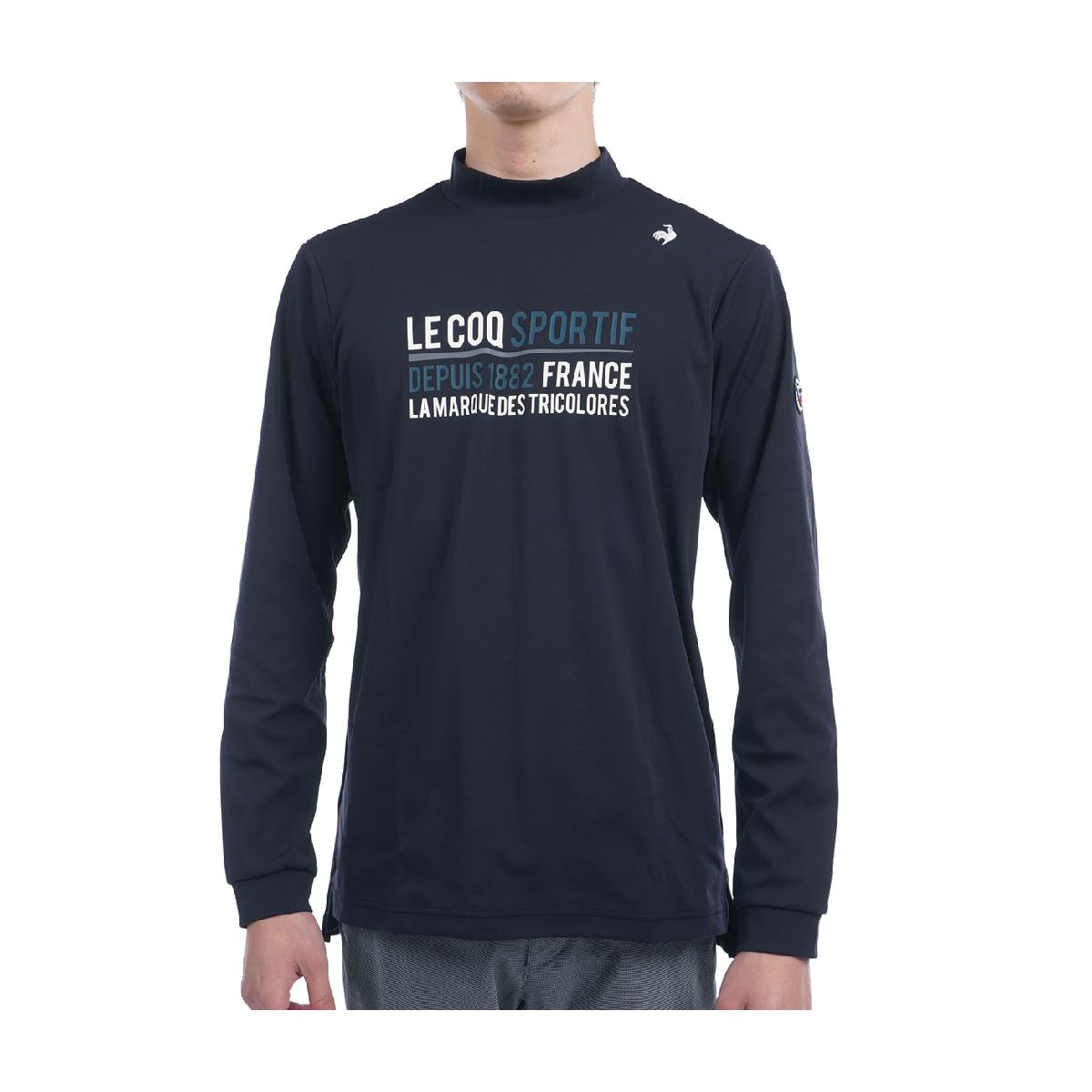 ルコックスポルティフ ゴルフ　Le coq sportif GOLF　ストレッチフォーサー モックネック長袖シャツ