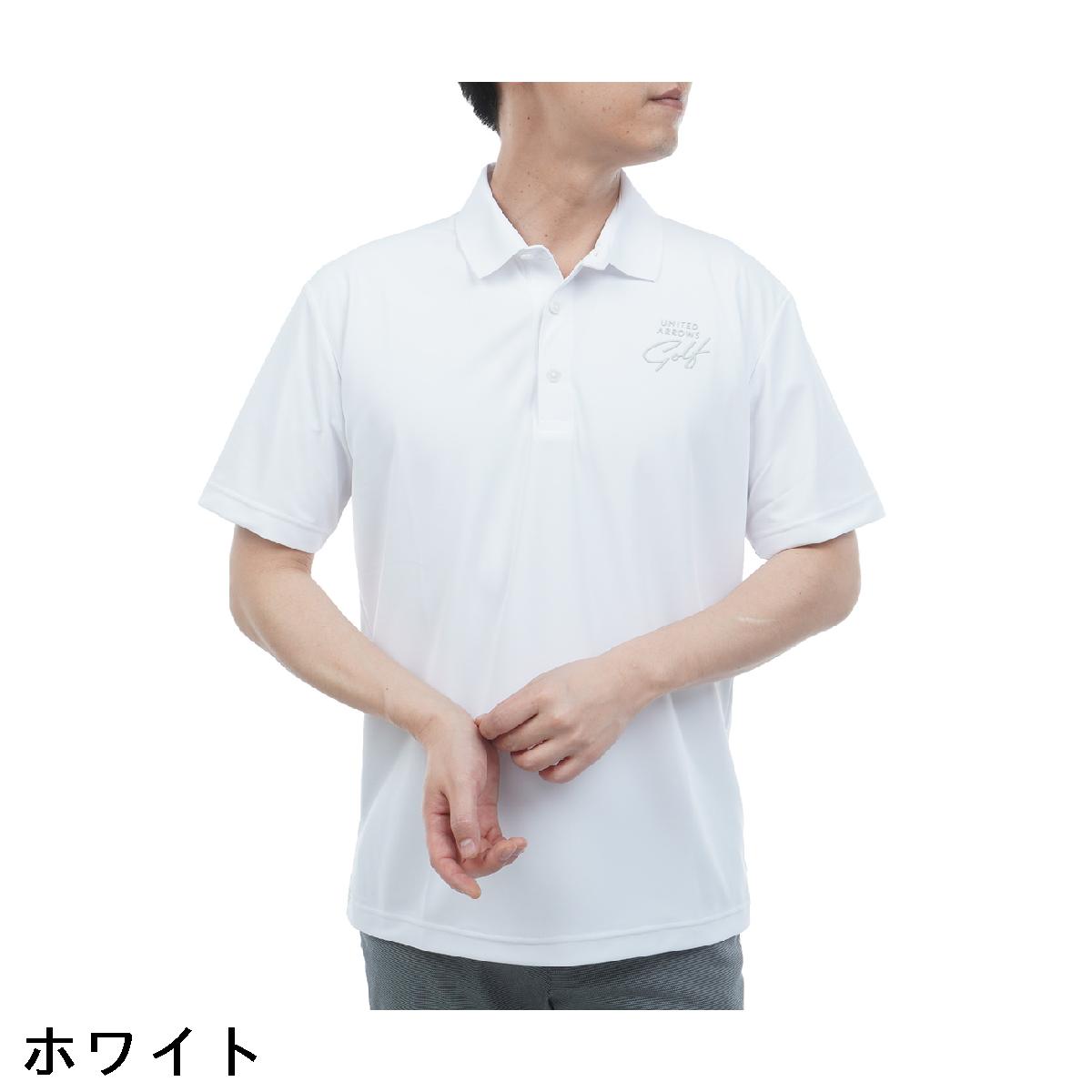 ユナイテッドアローズ　UNITED ARROWS GOLF　鹿の子 半袖ポロシャツ