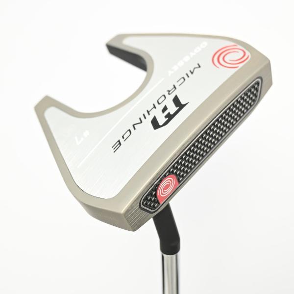 【中古】オデッセイ　ODYSSEY　MICROHINGE #7 S パター スチールシャフト　【33】シャフト：スチールシャフトBCランク　フレックス計測項目外　男性用 メンズ用　右用