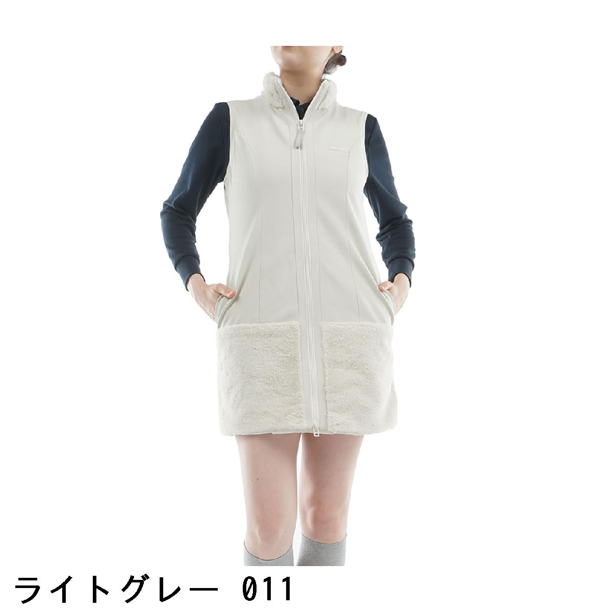 ビバハート　VIVA HEART　ストレッチ ファーロングジレ ワンピース　レディス