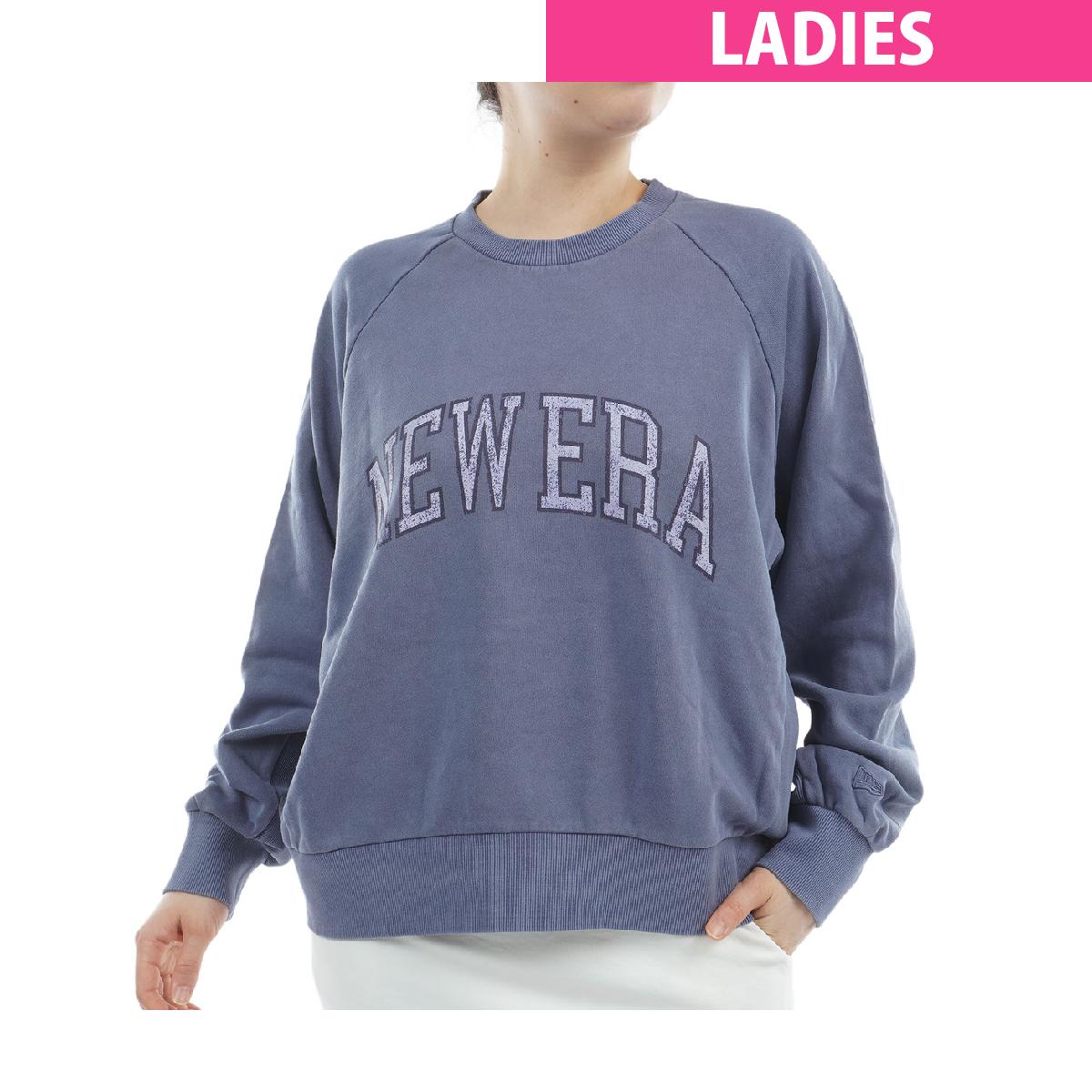 ニューエラ　NEW ERA　GARMENT DYE クルーネックトレーナー　レディス