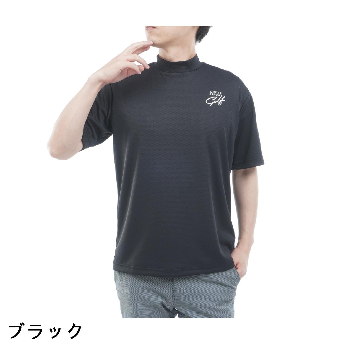 ユナイテッドアローズ　UNITED ARROWS GOLF　モックネック半袖シャツ