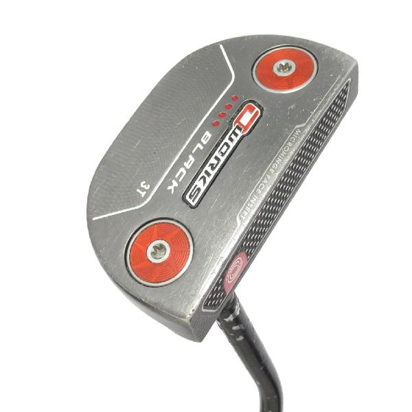 樂天商城 - 【中古】オデッセイ　ODYSSEY WORKS　オー・ワークス 17 ブラック #3T パター スチールシャフト　【33】シャフト：スチールシャフトDランク　フレックス計測項目外　男性用 メンズ用　右用