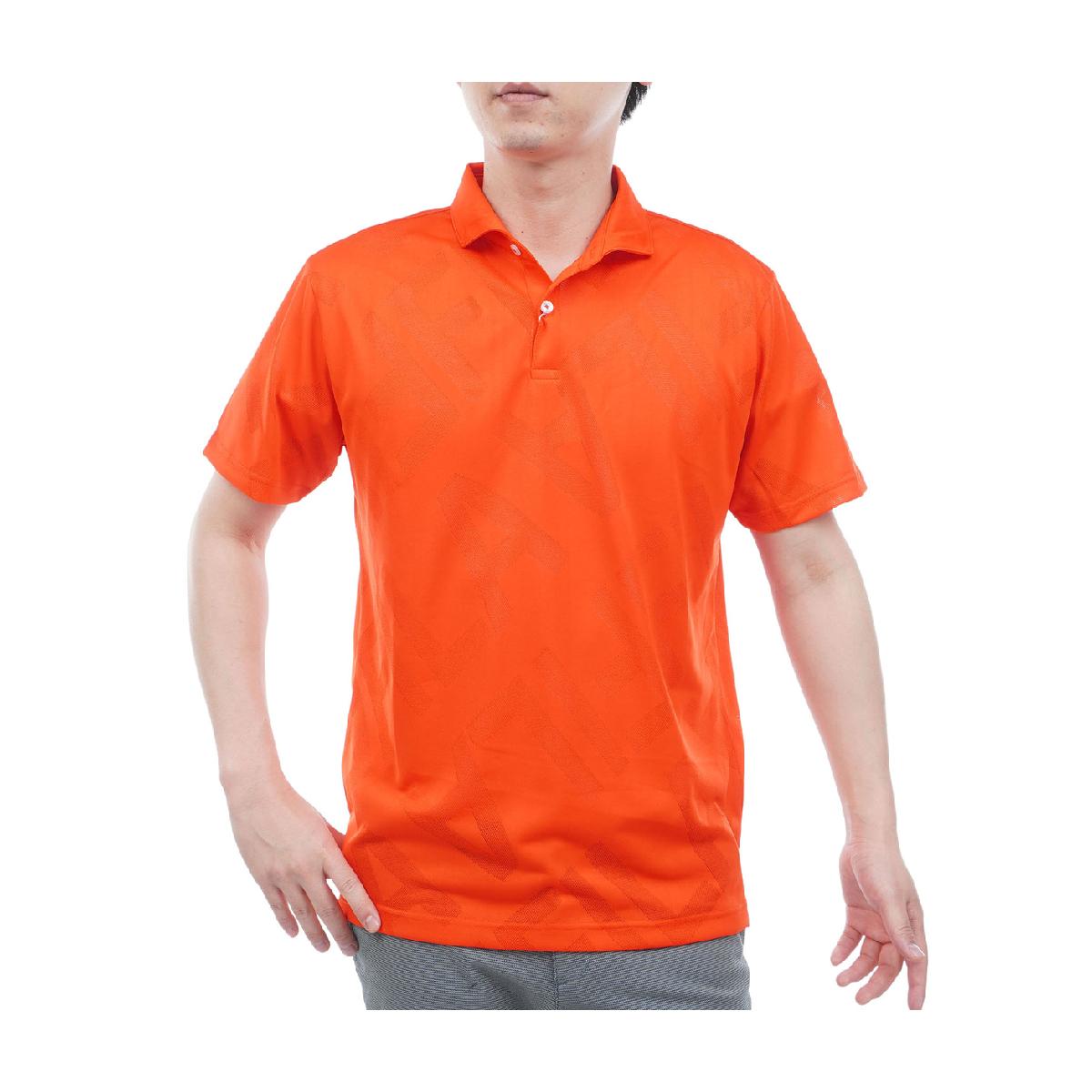 FILA Golf - フィラ　FILA　ロゴメッシュジャカード 半袖ポロシャツ
