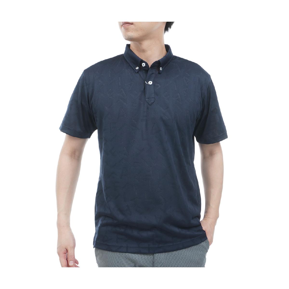 FILA Golf - フィラ　FILA　スモールロゴメッシュジャカード 半袖ポロシャツ