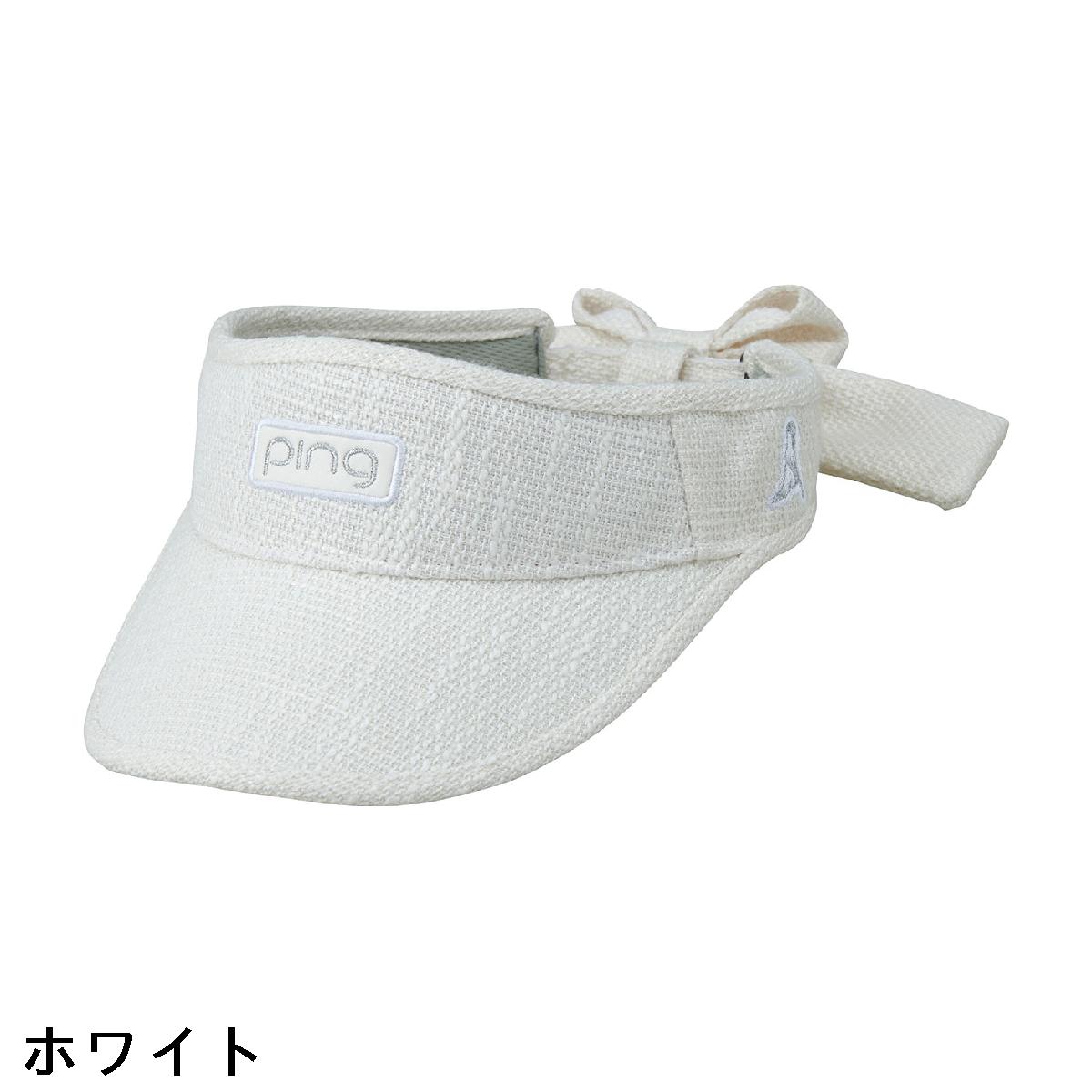 ピン　PING　クールツイードサンバイザー　レディス