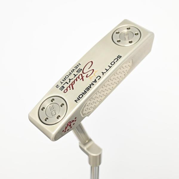 【中古】スコッティキャメロン　SCOTTY CAMERON　スタジオスタイル ニューポート 2(2025) パター スチールシャフト　【34】シャフト：スチールシャフトCランク　フレックス計測項目外　男性用 メンズ用　右用