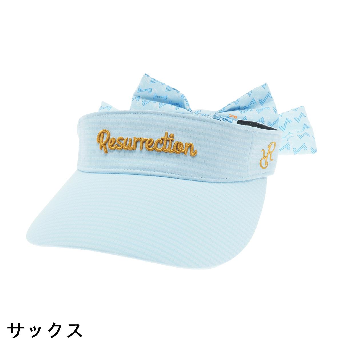 レザレクション　Resurrection　DOT AIR No.2 リボンワイドサンバイザー　レディス