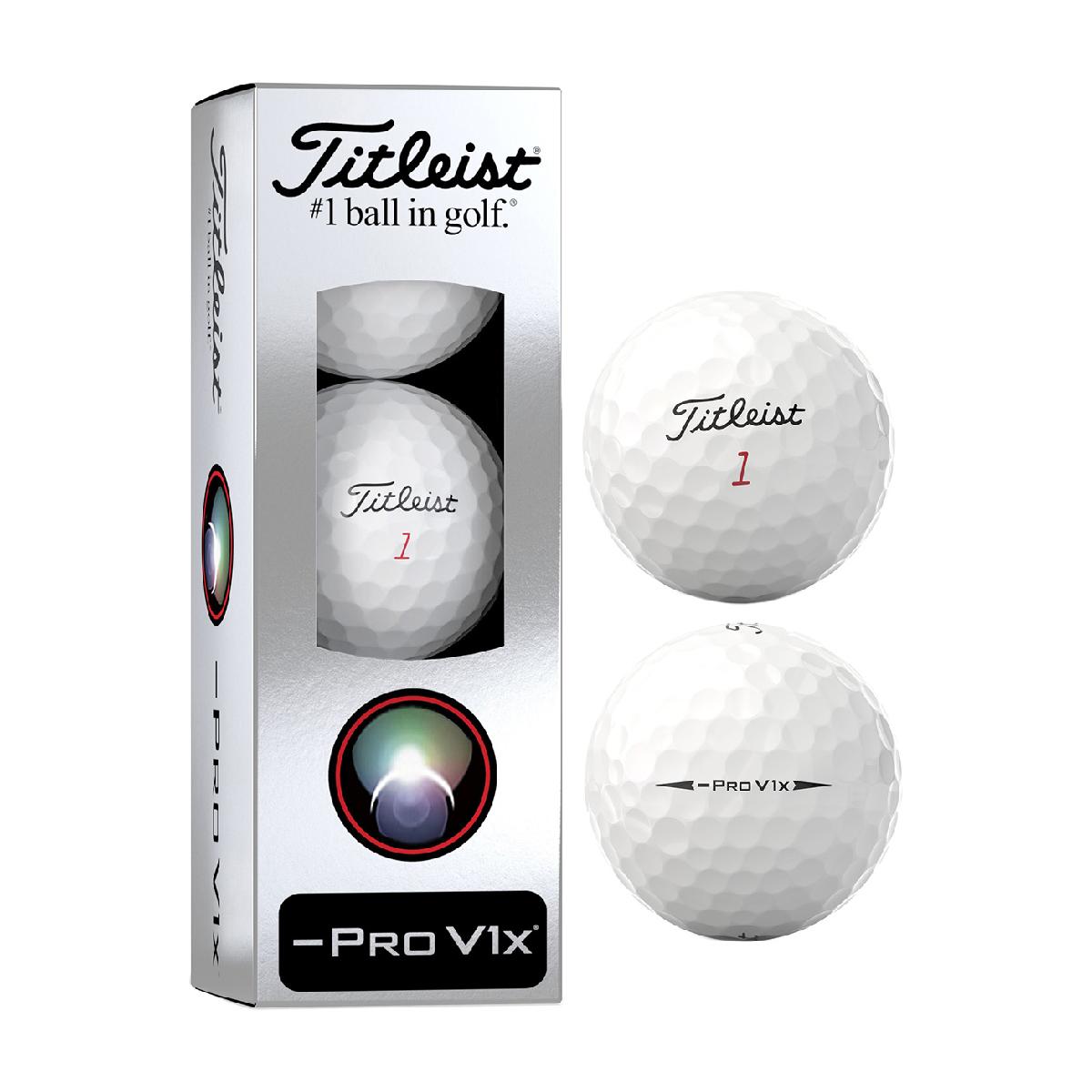 タイトリスト　PRO V1　PRO V1X LEFT DASH 