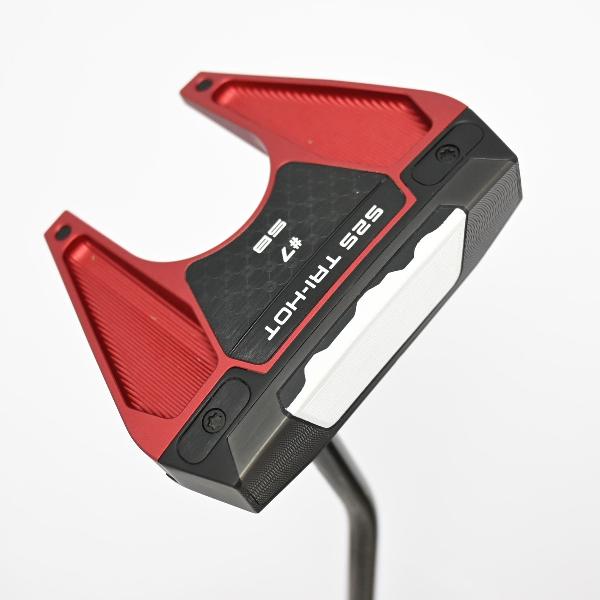 【中古】オデッセイ　ODYSSEY　Square 2 Square TRI-HOT #7 SB パター スチールシャフト　【34】シャフト：スチールシャフトCランク　フレックス計測項目外　男性用 メンズ用　右用