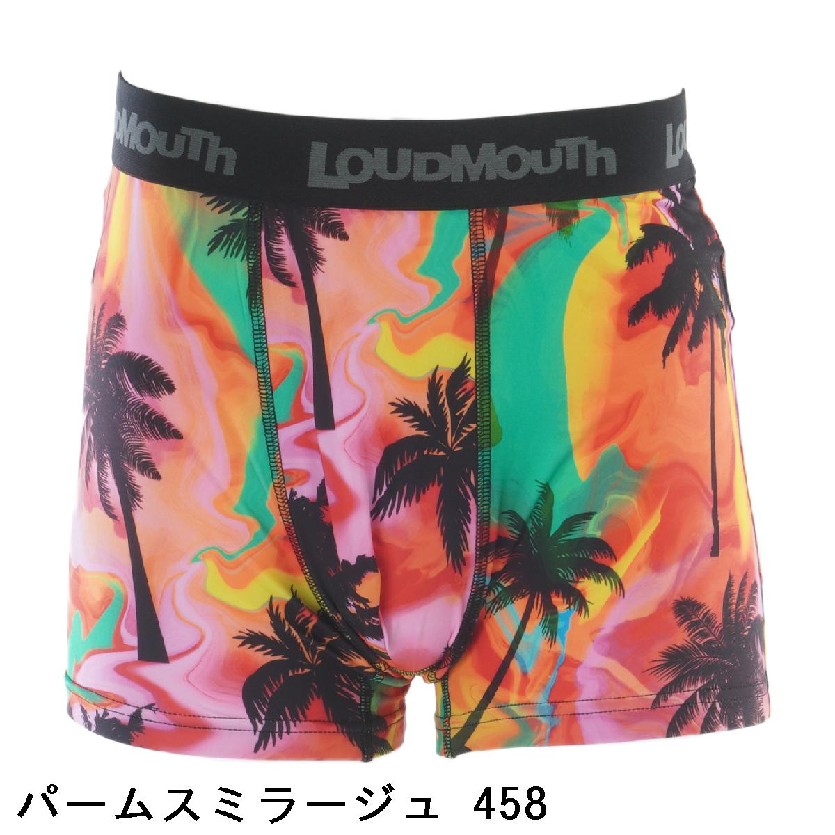 ラウドマウスゴルフ　Loud Mouth Golf　ストレッチ ジャカードロゴ ボクサーパンツ