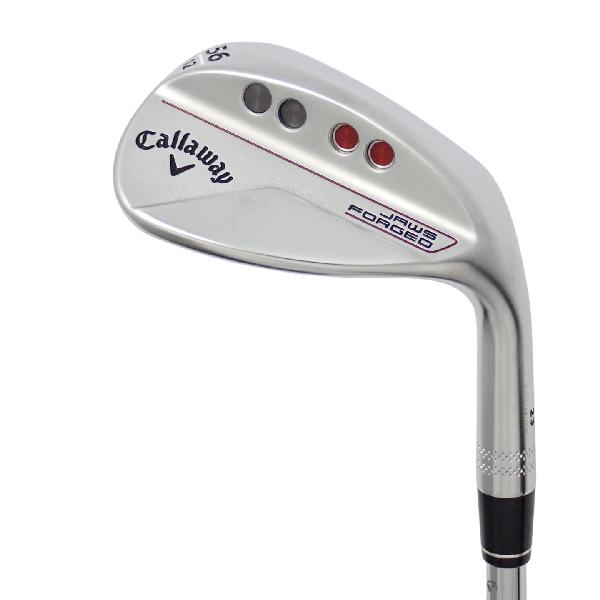 乐天商城 - 【中古】キャロウェイゴルフ　Callaway Golf　JAWS FORGED クロムメッキ仕上げ ウェッジ Dynamic Gold Burgundy　【56-12】シャフト：Dynamic Gold BurgundyCランク　フレックスS200　男性用 メンズ用　右用