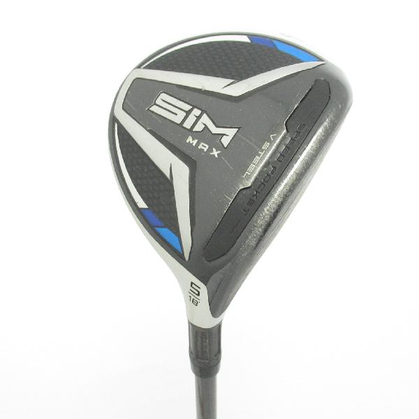 樂天商城 - 【中古】テーラーメイド　SIM　SIM マックス フェアウェイウッド TENSEI BLUE TM50　【5W】シャフト：TENSEI BLUE TM50Cランク　フレックスS　男性用 メンズ用　右用