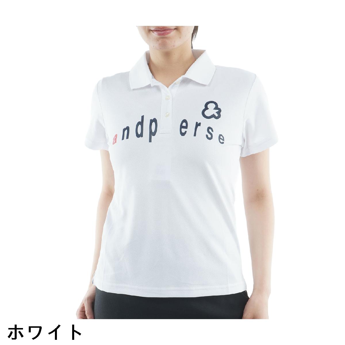 アンパスィ　and per se　ストレッチ SWING DRY 半袖ポロシャツ　レディス