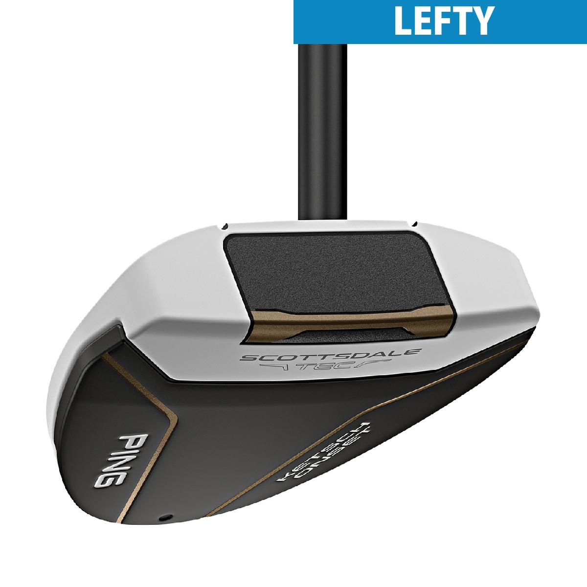 PING - ピン　PING　スコッツデール TEC ケッチ オンセット パター(グリップ：PING SPST TOUR 2.0 PT)　レフティシャフト：スチール