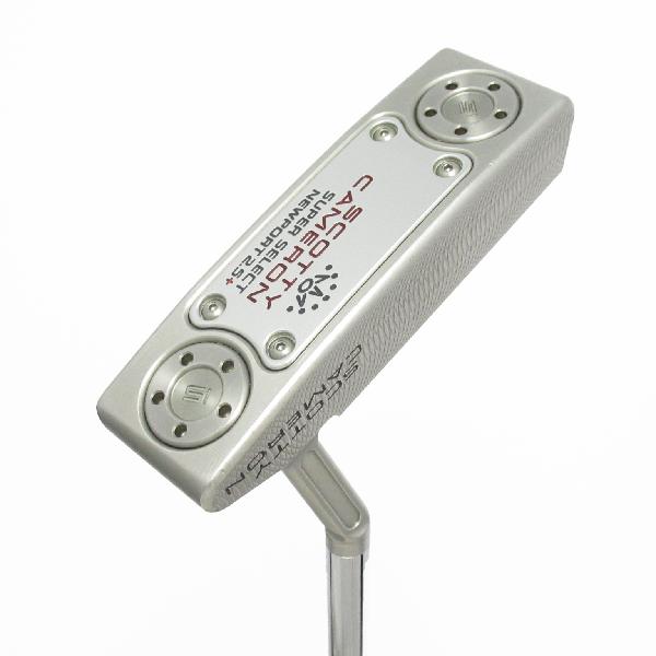 【中古】スコッティキャメロン　SELECT　スーパー セレクト ニューポート 2.5 プラス パター スチールシャフト　【34】シャフト：スチールシャフトCランク　フレックス計測項目外　男性用 メンズ用　右用
