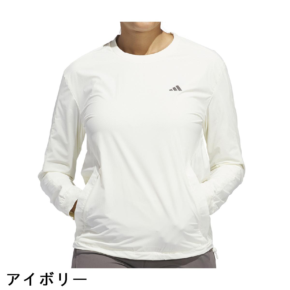 アディダス　Adidas　ULT365 WIND.RDY ストレッチ クルーネックプルオーバージャケット　レディス