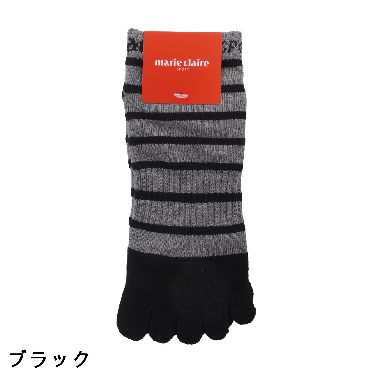 マリクレール　marie claire　5本指ソックス　レディス