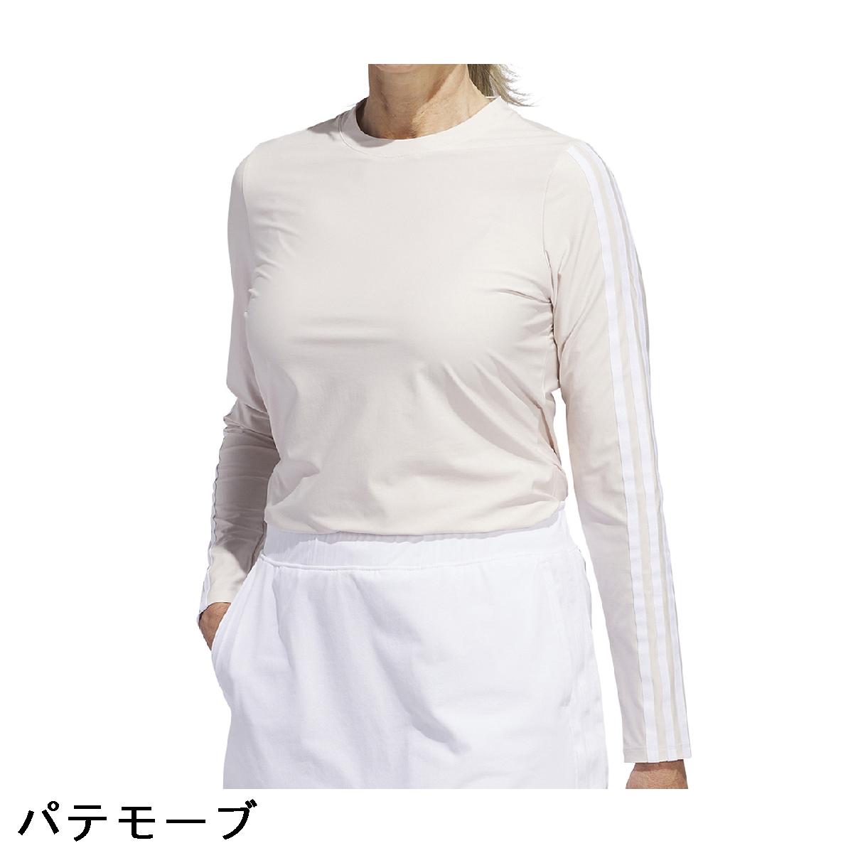 アディダス　Adidas　ULT365 ストレッチ ツイストニットクルーネック長袖シャツ　レディス