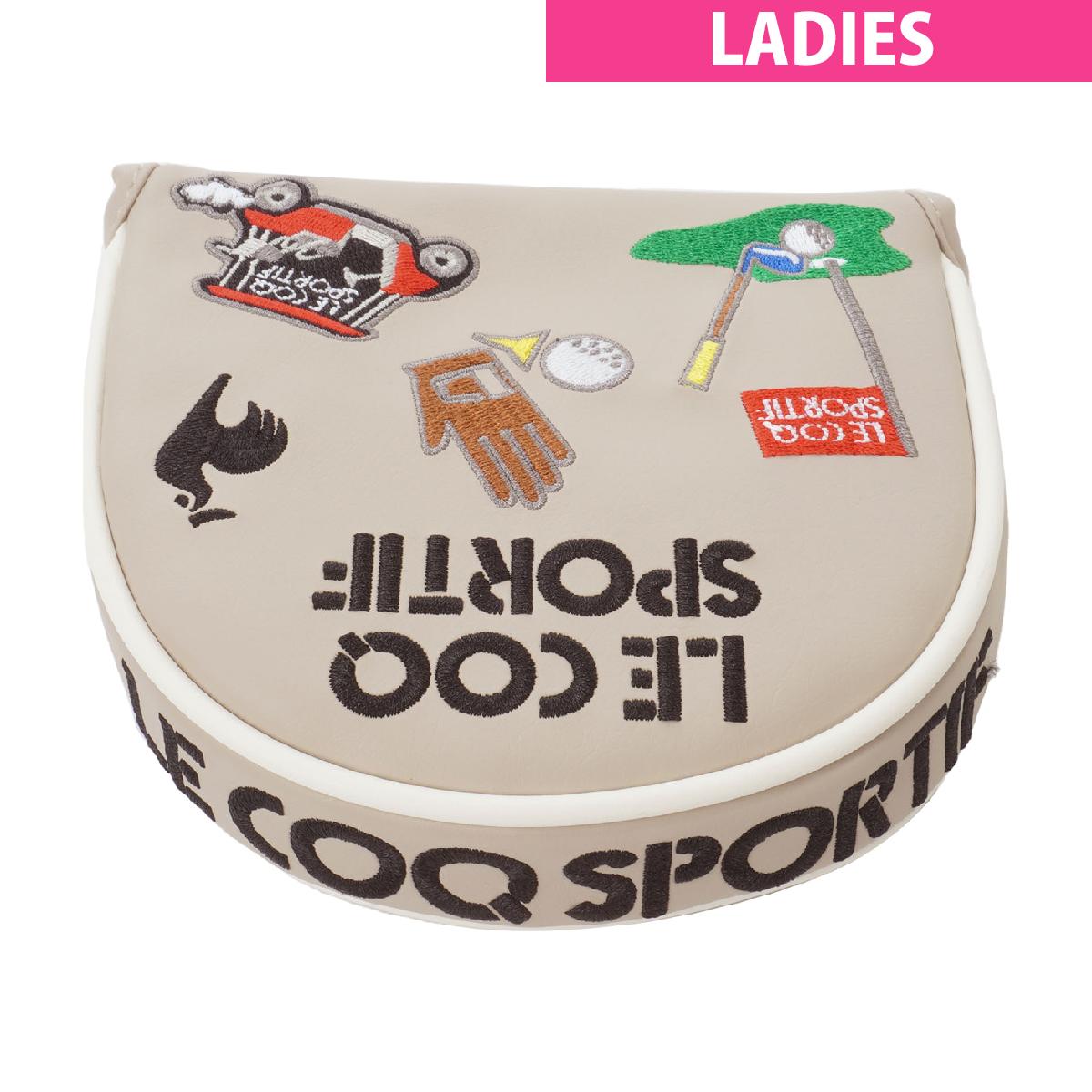 アニメーションデザイン パターカバールコックスポルティフ ゴルフ / Le coq sportif GOLF商品の特徴マグネットを使用したネオマレット型対応のパターカバー。アニメーション風のデザインでゴルフを表現。収納部は柔らかいパイル生地で大切なパターのヘッドをガード。※ヘッド部分の形状によっては適合しない場合もあります。タイプネオマレットタイプ、マグネットタイプ素材合成皮革(ポリウレタン加工)対象レディス製造国中国シーズン2026年モデル26fwacc lecoqcp couponspecialbag