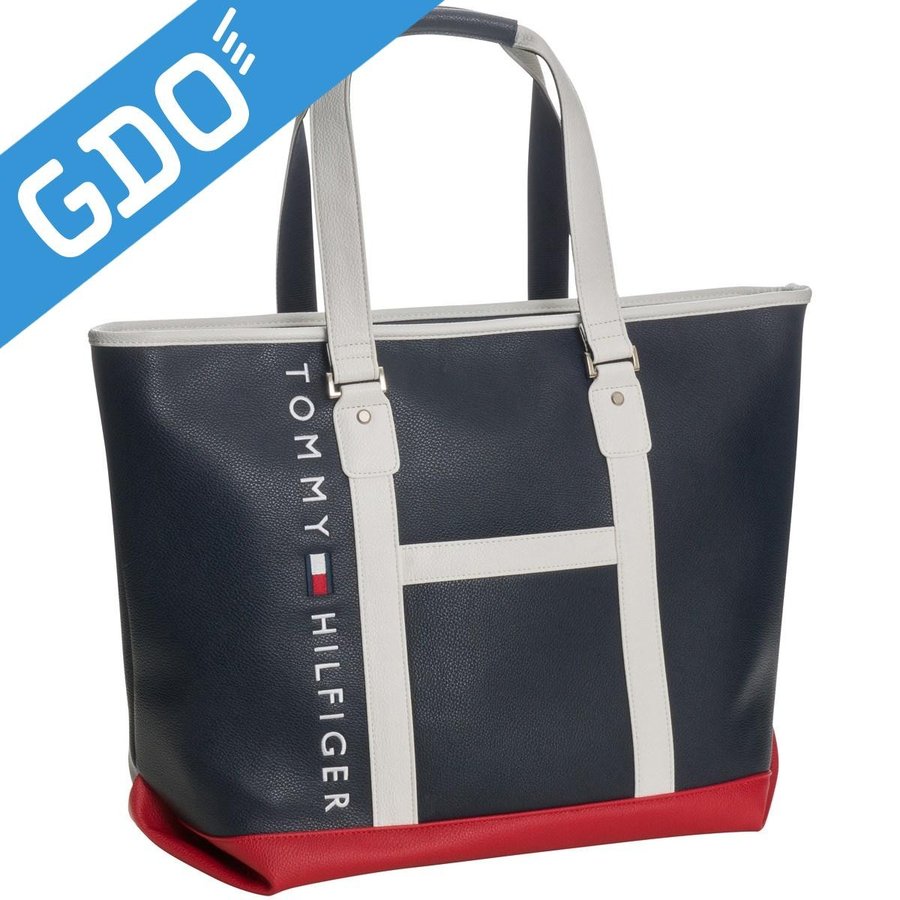 トミー ヒルフィガー トミー ヒルフィガー ゴルフ　TOMMY HILFIGER GOLF　THE FACE トートバッグ