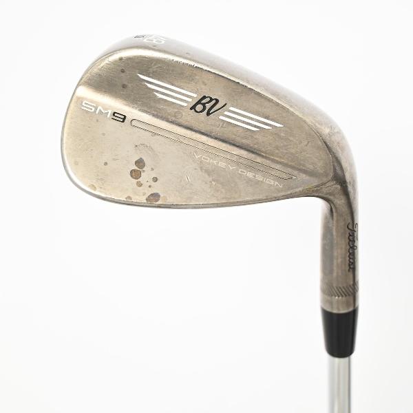 タイトリスト　Vokey　ボーケイ SM9 BRASHED STEEL ウェッジ N.S.PRO 950GH neo　シャフト：N.S.PRO 950GH neoCランク　フレックスS　男性用 メンズ用　右用