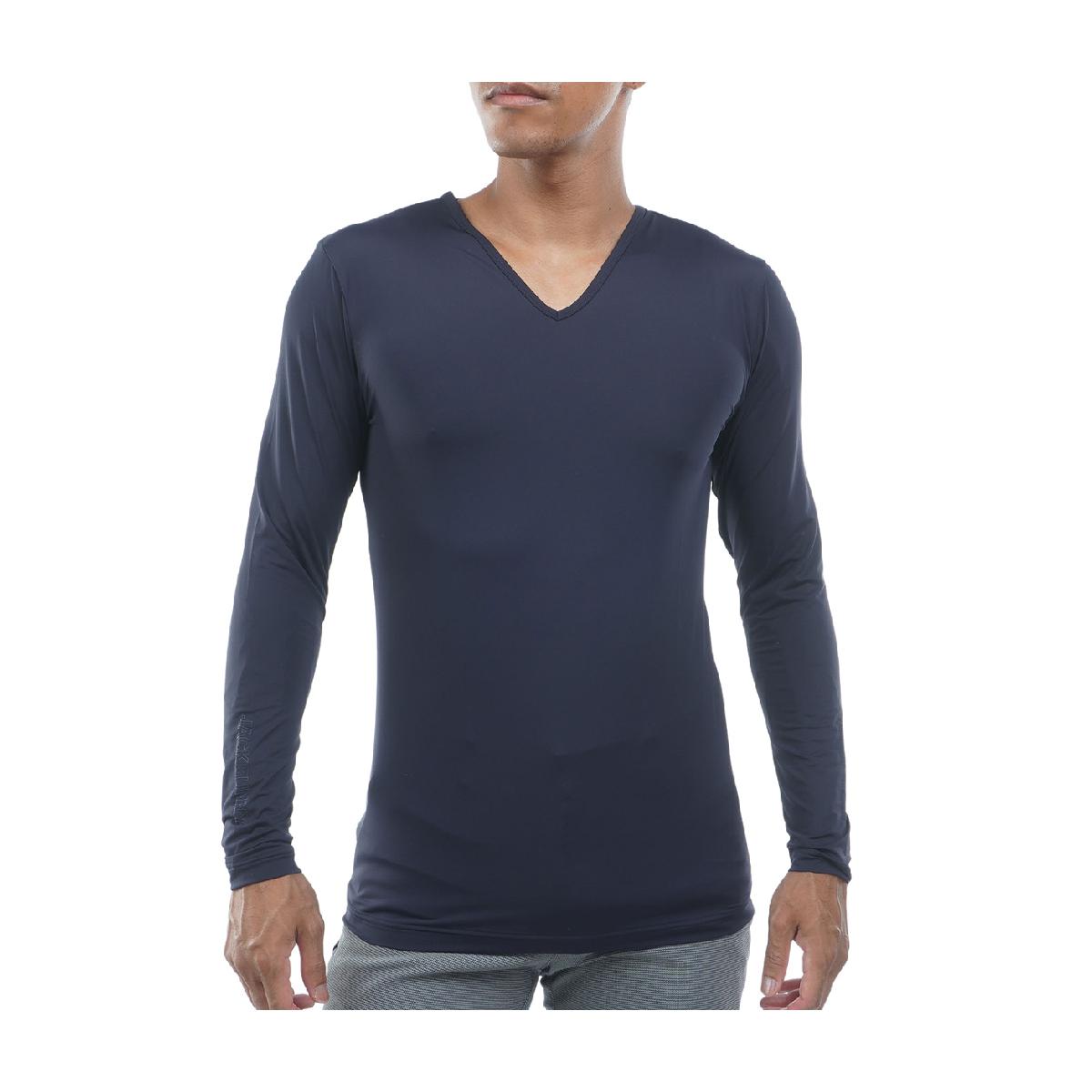 MEMORICHICOOL＆DRY ストレッチ Vネック長袖インナーシャツジャックバニー / Jack Bunny!!素材ポリエステル88％、ポリウレタン12％洗濯仕様家庭用洗濯可(弱、40℃限度)、塩素系及び塩素系漂白剤不可、タンブル乾燥不可、日陰吊り干し、アイロン可(底温120℃まで)、ドライクリーニング不可、弱いウエットクリーニング可サイズバリエーション4、5、6対象メンズ製造国中国シーズン2026年秋冬モデル【メーカー公表推奨サイズ(cm)】4：胸囲90-96、身長168-1765：胸囲94-100、身長172-1806：胸囲98-104、身長176-184【GDO計測実寸値(cm)】4：着丈64、ゆき丈78、身幅455：着丈67.5、ゆき丈83、身幅476：着丈68、ゆき丈85、身幅51サイズ4=M、サイズ5=L、サイズ6=LLfwnew