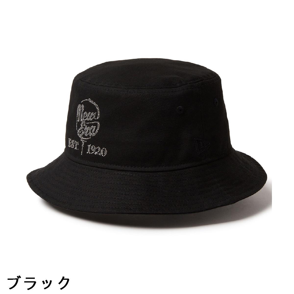 ニューエラ　NEW ERA　GF 01 BL ラインストーン バケットハット