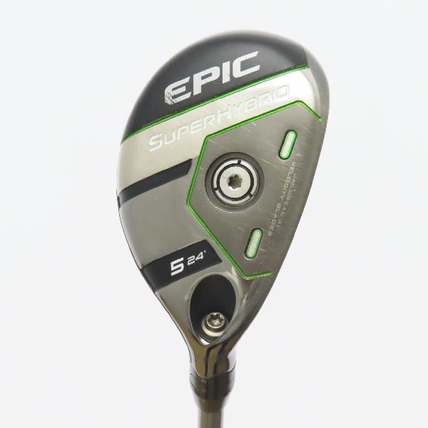 キャロウェイゴルフ　EPIC　EPIC SUPER HYBRID US ユーティリティ Aerotech SteelFiber fc HYB　シャフト：Aerotech SteelFiber fc HYBDランク　フレックスF3　男性用 メンズ用　右用