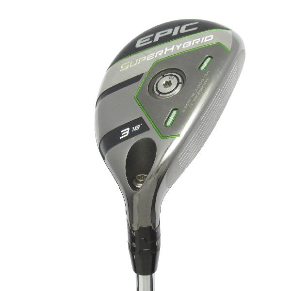 【中古】キャロウェイゴルフ　EPIC　EPIC SUPER HYBRID ユーティリティ N.S.PRO ZELOS 7 HYBRID　【U3】シャフト：N.S.PRO ZELOS 7 HYBRIDCDランク　フレックスS　男性用 メンズ用　右用