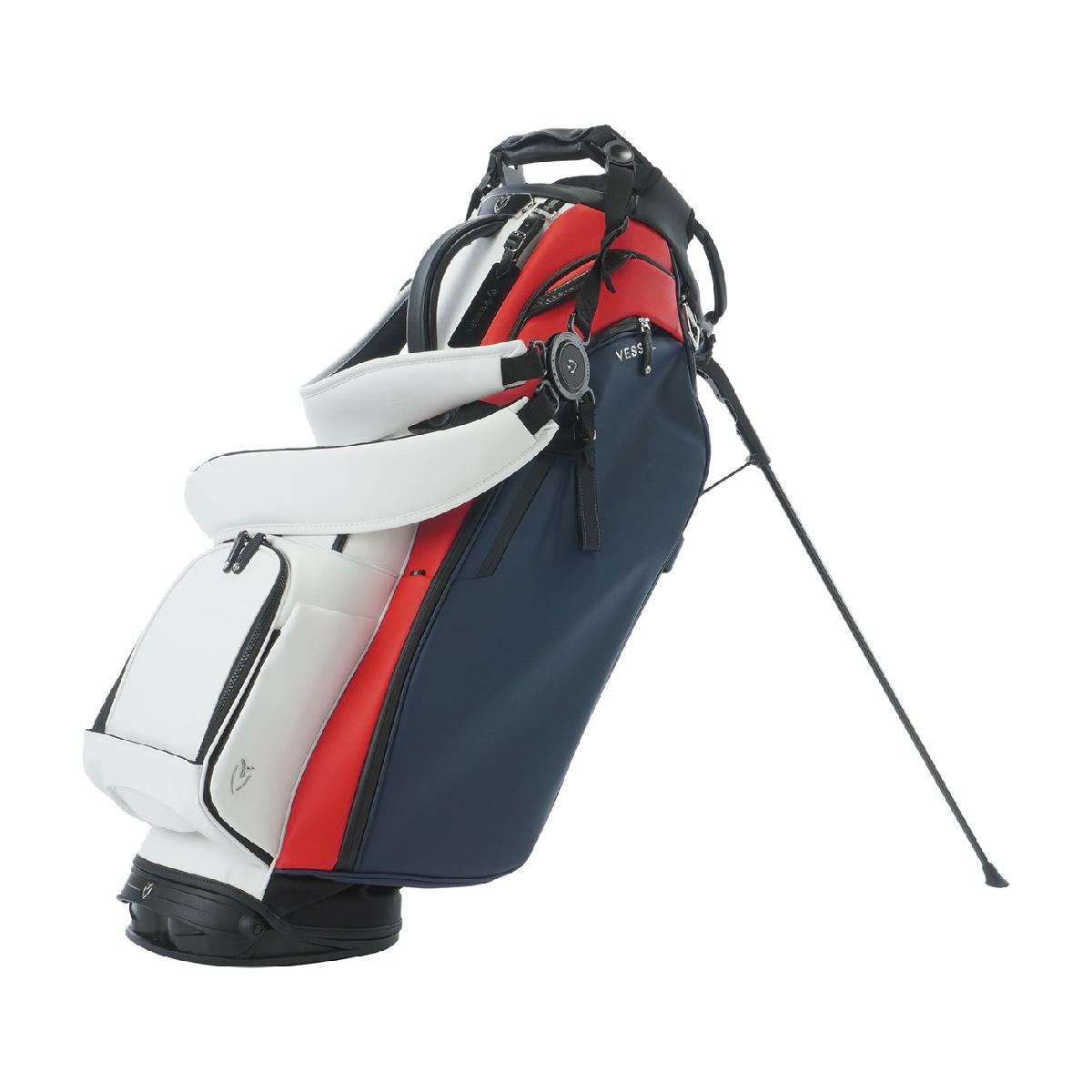 ヴェゼル VESSEL プレイヤー 5.0 プロ ダブルストラップ スタンドキャディバッグ