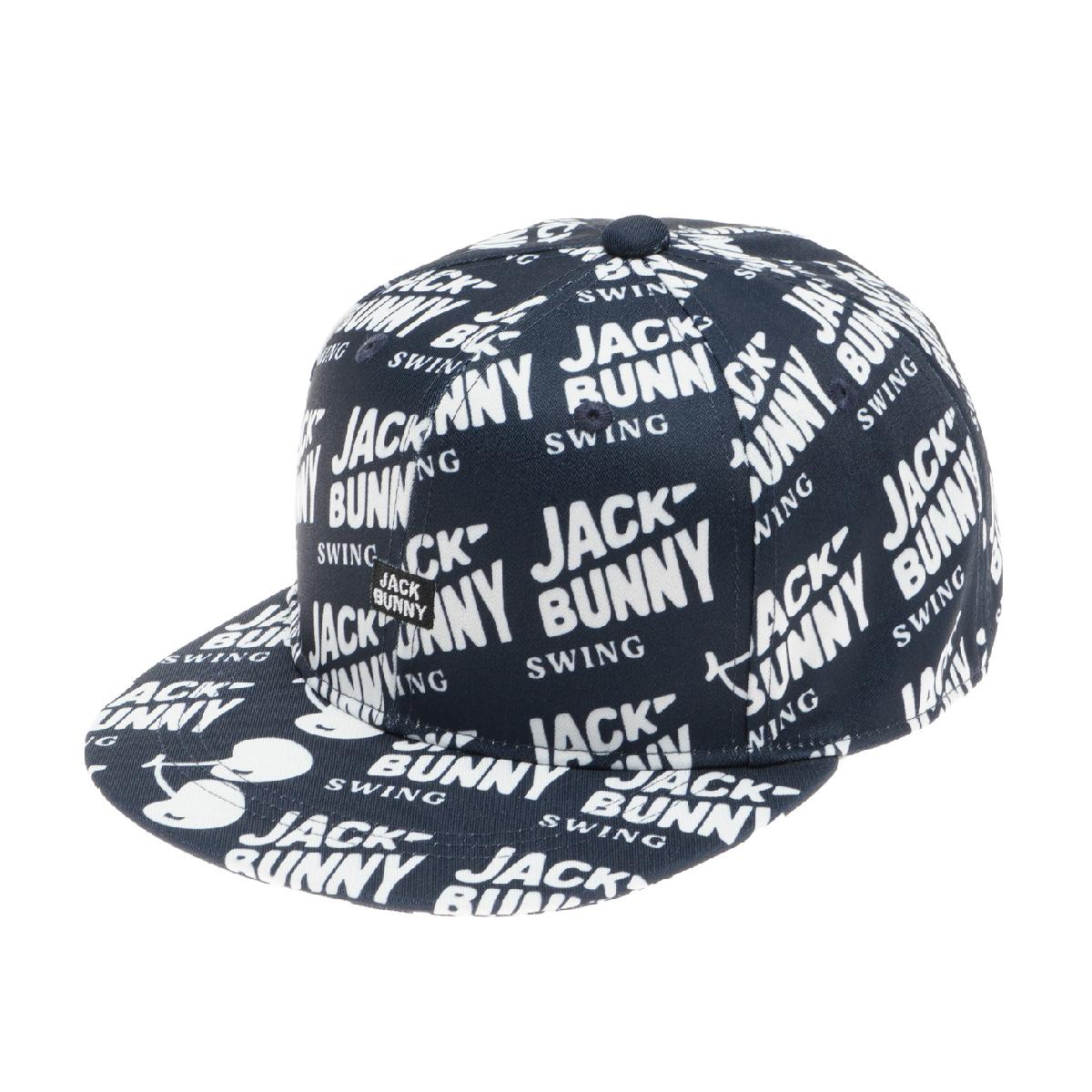 ジャックバニー　Jack Bunny!!　プリント平つばキャップ
