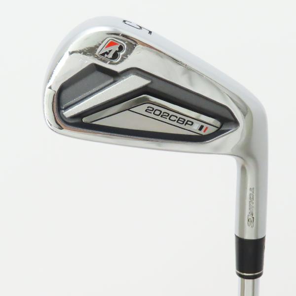 【中古】ブリヂストン　TOUR B　202CBP アイアン RIFLE PROJECT X　シャフト：RIFLE PROJECT XCランク　フレックス5.5　男性用 メンズ用　右用