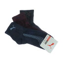 プーマ PUMA クウォーターソックス 3足セット