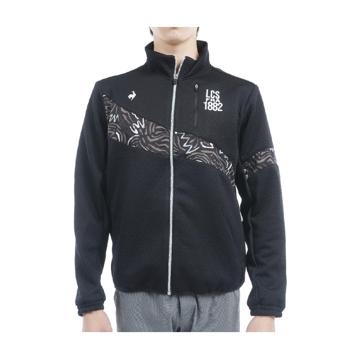 ルコックスポルティフ ゴルフ　Le coq sportif GOLF　ストレッチフォーサー キルトジャカードブルゾン