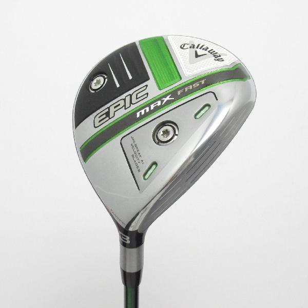 【中古】キャロウェイゴルフ　EPIC　EPIC MAX FAST フェアウェイウッド Speeder Evolution for Callaway　【3W】シャフト：Speeder Evolution for CallawayCランク　フレックスSR　男性用 メンズ用　右用