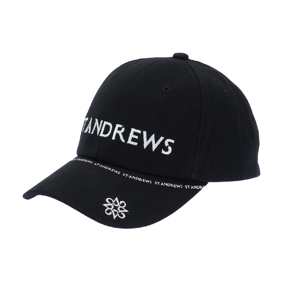セントアンドリュース　ハット　ゴルフ　帽子　st andrews ブラック 楽天市場】帽子・バイザー（ブランドセントアンドリュース）（メンズ