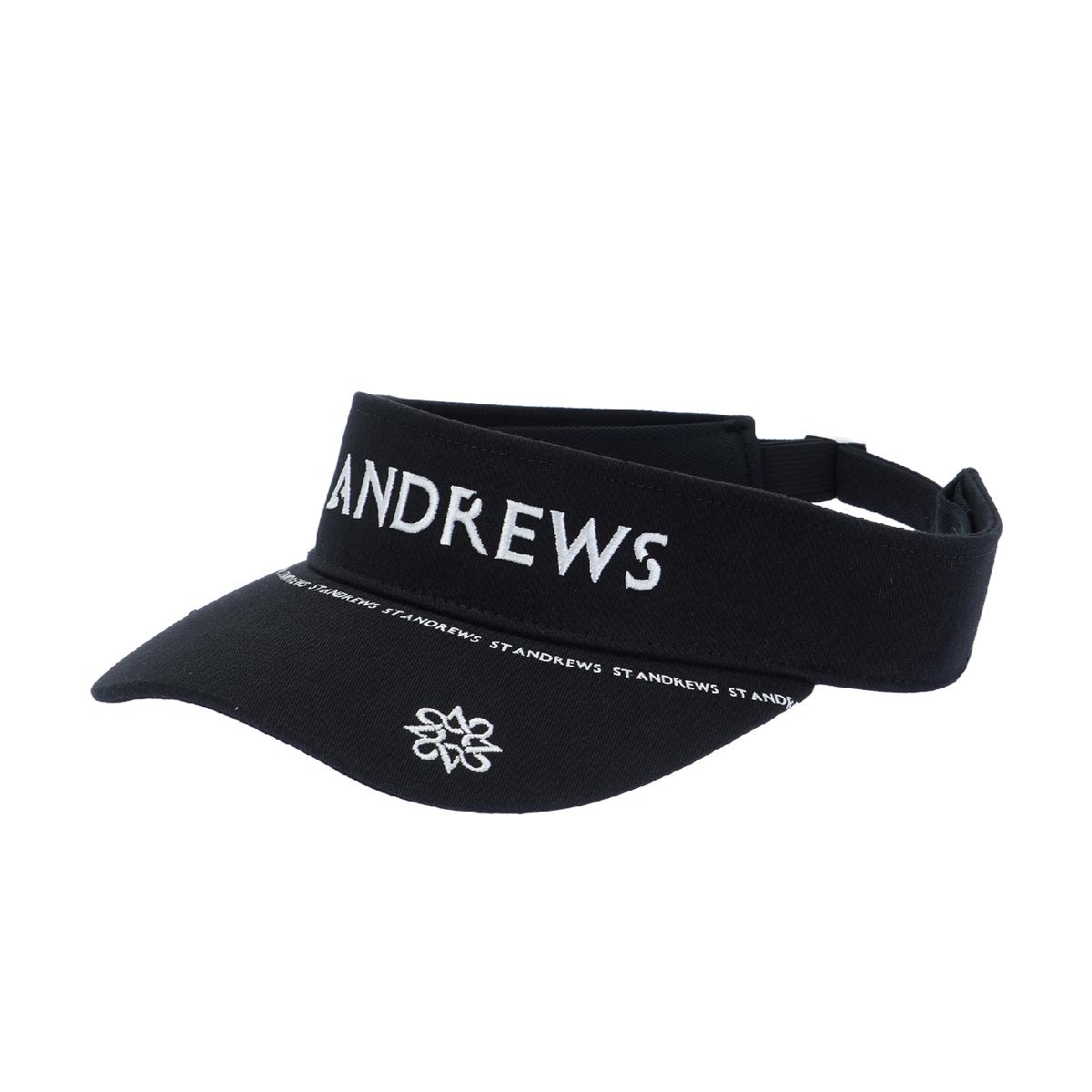 セント・アンドリュース　St ANDREWS　ツイルロゴサンバイザー