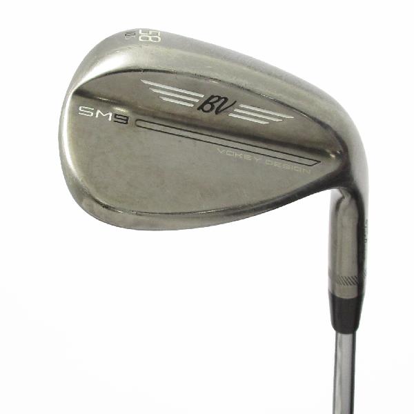 【中古】タイトリスト　Vokey　ボーケイ SM9 BRASHED STEEL ウェッジ Dynamic Gold...