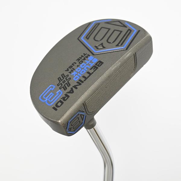 【中古】ベティナルディ STUDIO STOCK スタジオ STOCK #3 (2017) パター スチールシャフト 【34】シャフト：スチールシャフトCランク フレックス計測項目外 男性用 メンズ用 右用