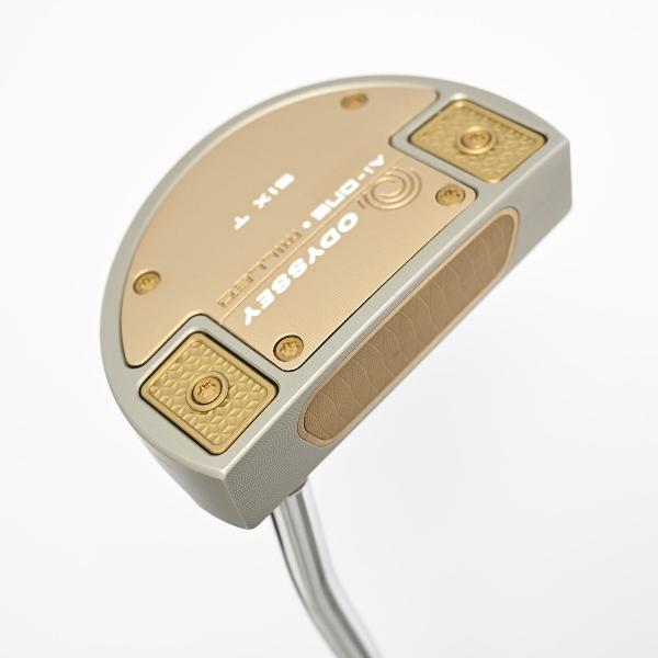 【中古】オデッセイ　AI-ONE MILLED　Ai-ONE MILLED SILVER SIX T DB パター スチールシャフト　【34】シャフト：スチールシャフトBCランク　フレックス計測項目外　男性用 メンズ用　右用