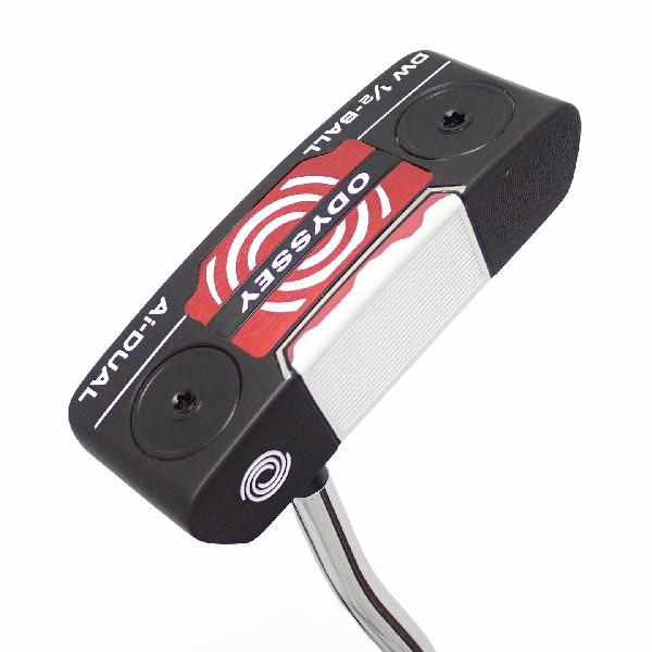 【中古】オデッセイ　Ai-DUAL　Ai-DUAL 1/2-BALL DW パター スチールシャフト　【34】シャフト：スチールシャフトBランク　フレックス計測項目外　男性用 メンズ用　右用