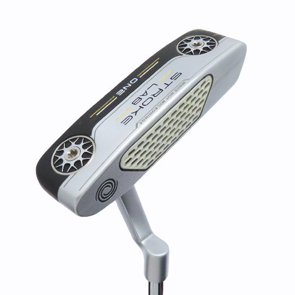 【中古】オデッセイ　STROKE LAB　ストロークラボ 19 ONE パター カーボンスチール複合シャフト　【34】シャフト：カーボンスチール複合シャフトCランク　フレックス計測項目外　男性用 メンズ用　右用
