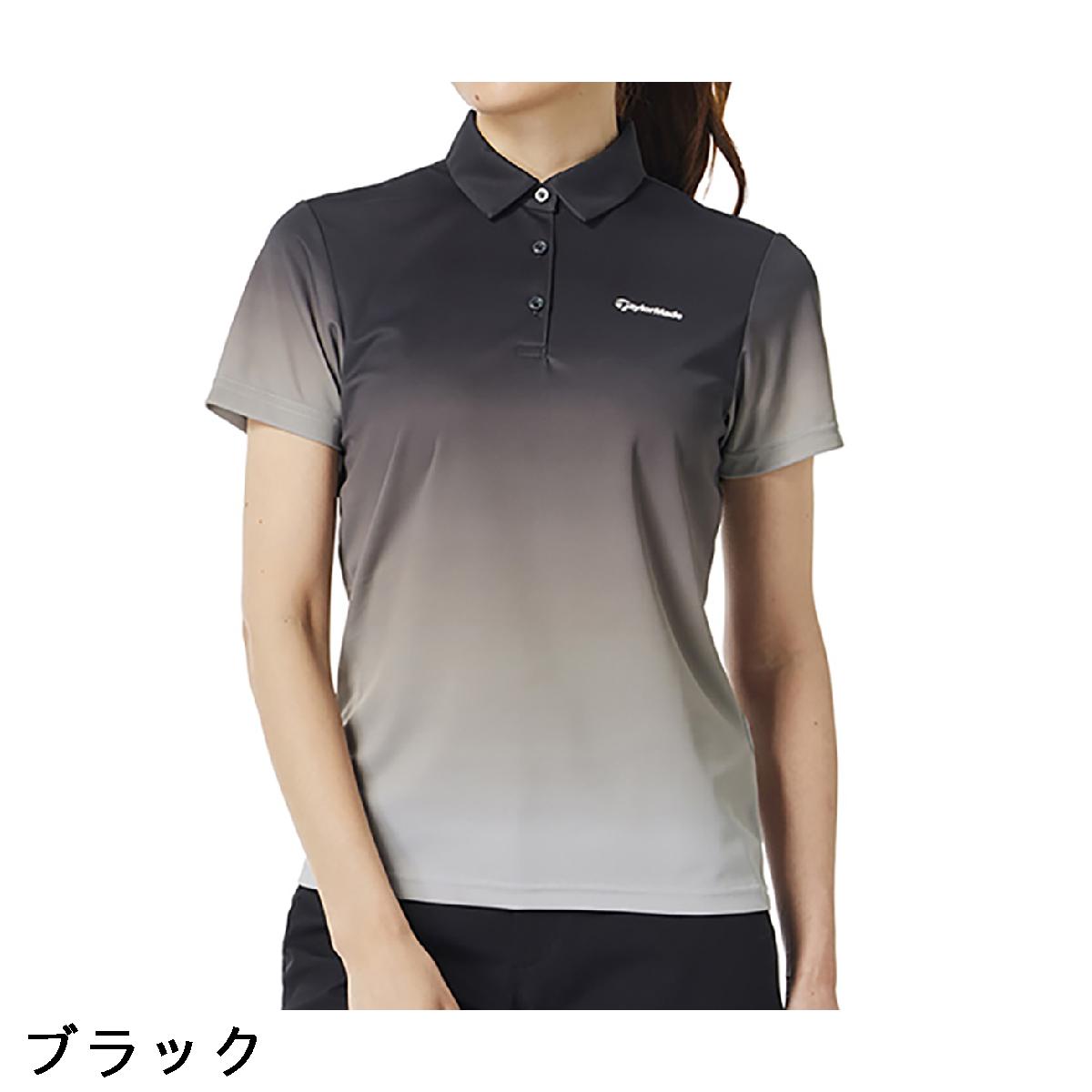 テーラーメイド　Taylor Made　ストレッチ T-ICE グラデーション半袖ポロシャツ　レディス