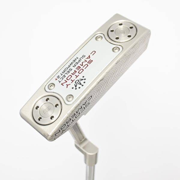 【中古】スコッティキャメロン　SELECT　スーパー セレクト ニューポート 2 プラス パター スチールシャフト　【34】シャフト：スチールシャフトCDランク　フレックス計測項目外　男性用 メンズ用　右用